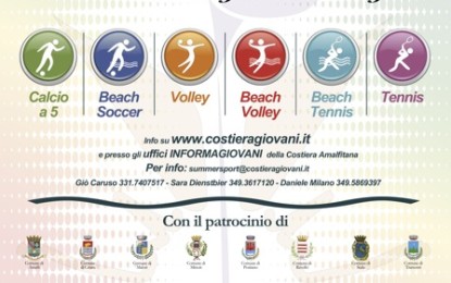 Il 14 Luglio in Costiera Amalfitana scatta il Summer Sport 2010