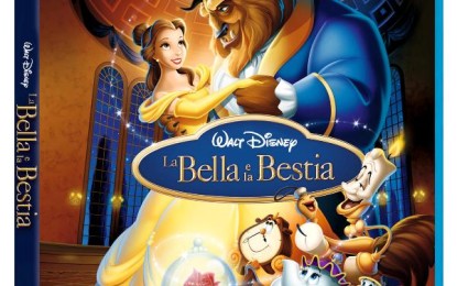 La Bella e La Bestia in Bluray e Dvd Disney