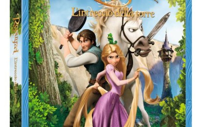 Rapunzel in Bluray 2D e 3D e Dvd