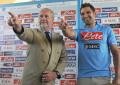 De Laurentiis: Hamsik fai attenzione che le curve non perdonano ! Ed intanto presenta Santana e Dzemaili