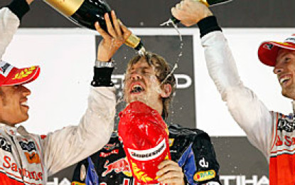 Flop Ferrari ad Abu Dhabi, Vettel Campione del Mondo