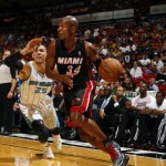 New Orleans Hornets v Miami Heat