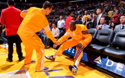 Salta il tendine di achille a Kobe Bryant. Lakers ai play offs, ma senza il loro leader.