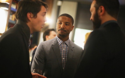 Michael B. Jordan attends the ‘Prossima Fermata Fruitvale Station’ Cocktail Party at Hamburgheria Eataly