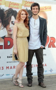 Miriam Dalmazio and actor Eugenio Franceschini