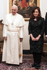 Pope Francis Meets President Of Argentina  Cristina Fernandez De Kirchner