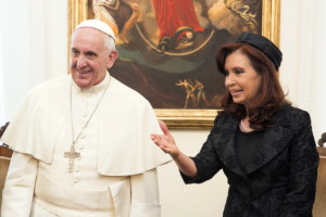 Pope Francis Meets President Of Argentina  Cristina Fernandez De Kirchner