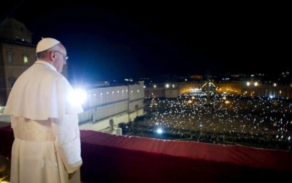 Si chiude il primo anno di pontificato per Papa Francesco, e si apre la rivoluzione cristiana e culturale.