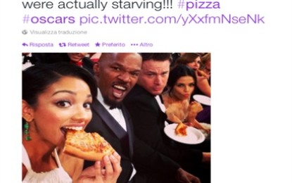 Su Twitter il vero Oscar va alla pizza italiana…