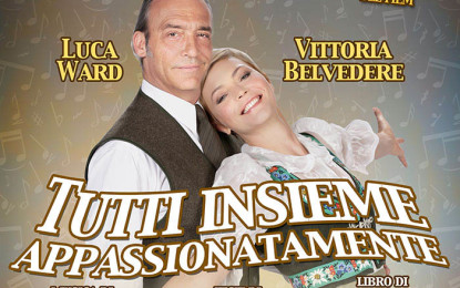 Luca Ward e Vittoria Belvedere “Tutti insieme appassionatamente” al Sistina dal 9 dicembre.