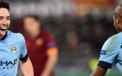 Roma-Manchester City 0-2. Decidono i gol di Nasri al 15′ st st e di Zabaleta al 40′. Roma in Europa League.