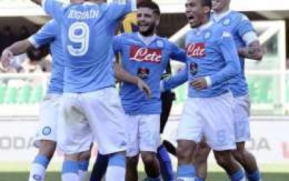 Verona-Napoli: la quattordicesima vittoria degli azzurri al Bentegodi!