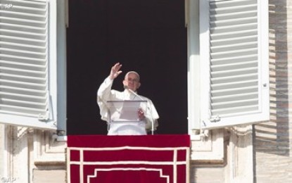 Il Papa all’Angelus: con il perdono vinciamo il male e ci avviciniamo a Dio