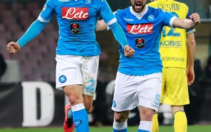 Napoli-Chievo 3-1: obiettivo centrato.