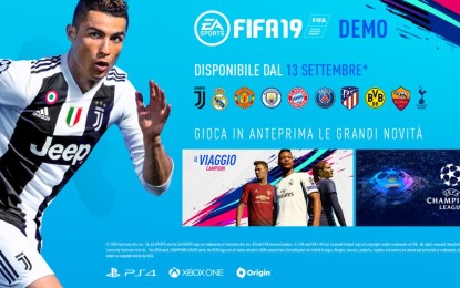 FIFA 19: la DEMO uscirà il 13 Settembre