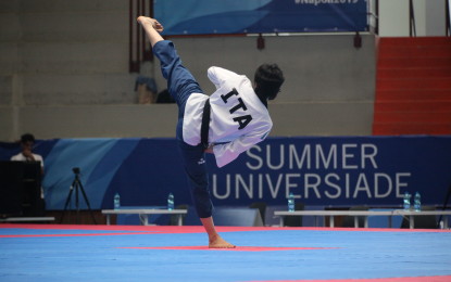 Taekwondo, Universiadi 2019: Elena Blundo e Umberto Pastore si fermano in semifinale nell’individuale poomsae