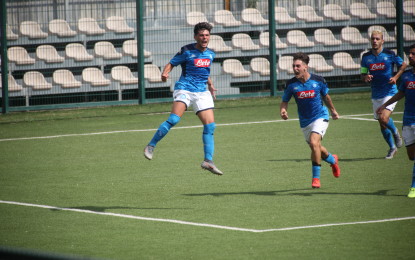 Youth League – Napoli sfiorano l’impresa contro il Liverpool. Foto emozioni di A.Romano