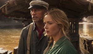 Dwayne Johnson is Frank and Emily Blunt is Lily in Disney?s JUNGLE CRUISE.